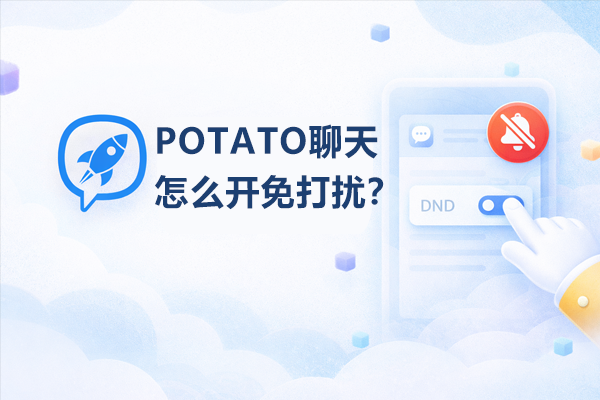 POTATO聊天怎么开免打扰？
